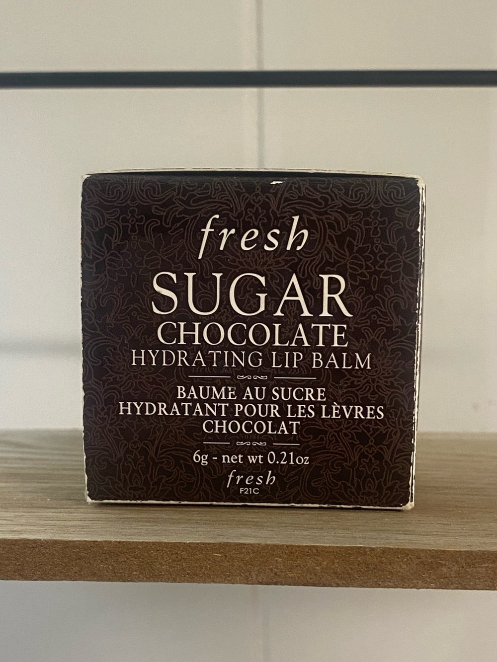 NIB HTF Discontinued Fresh Sugar Chocolate Lip Balm